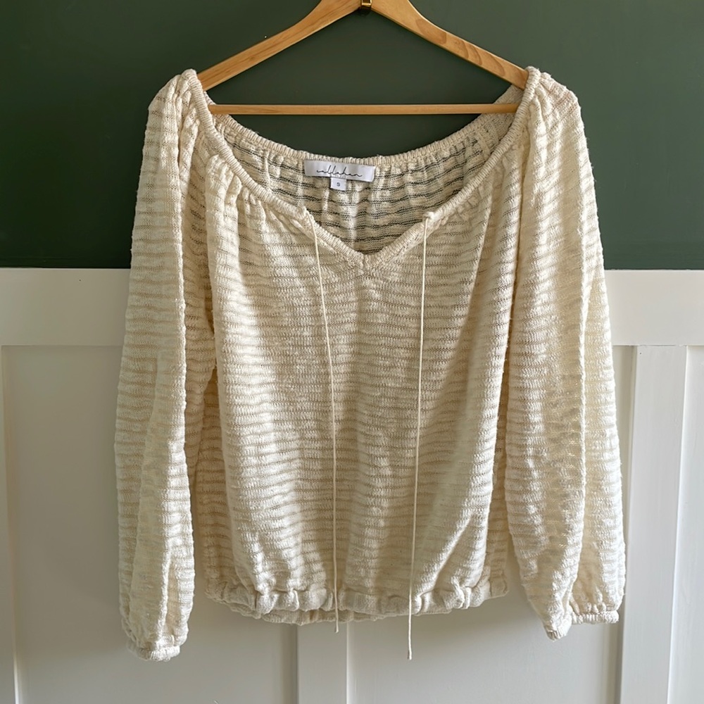 Callahan cream sweater